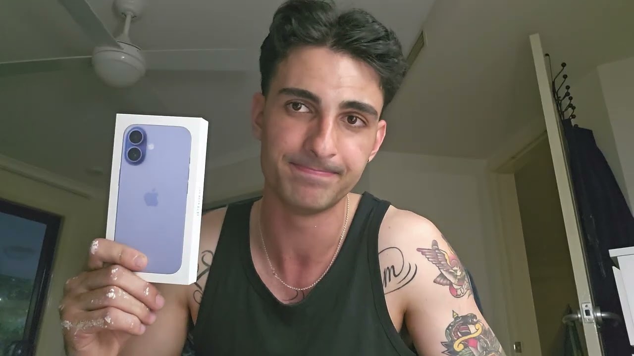 Unbox iphone 17