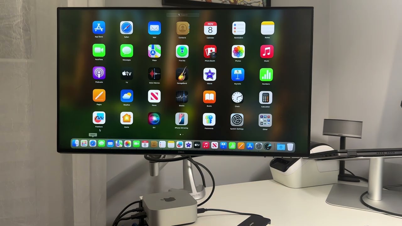 Стресс-тест M4 Mac Mini Base: загрузка, запуск всех приложений, скорость SSD, редактирование видео 4K, просмотр веб-страниц