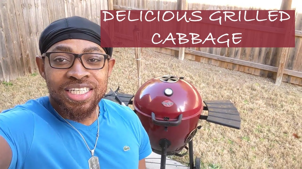 Grilled Cabbage Wedges | How to make cabbage on the grill | AntStill BBQ