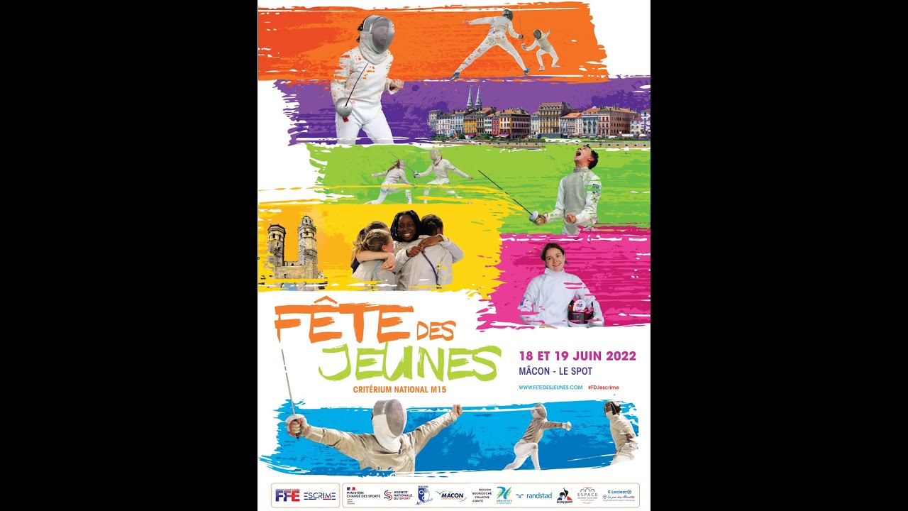 FÊTES DES JEUNES - CRITÉRIUM NATIONAL M15 - INDIVIDUEL - PISTE 2