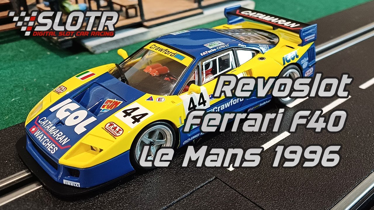 Revoslot Ferrari F40 Игол Ле-Ман 1996 г.
