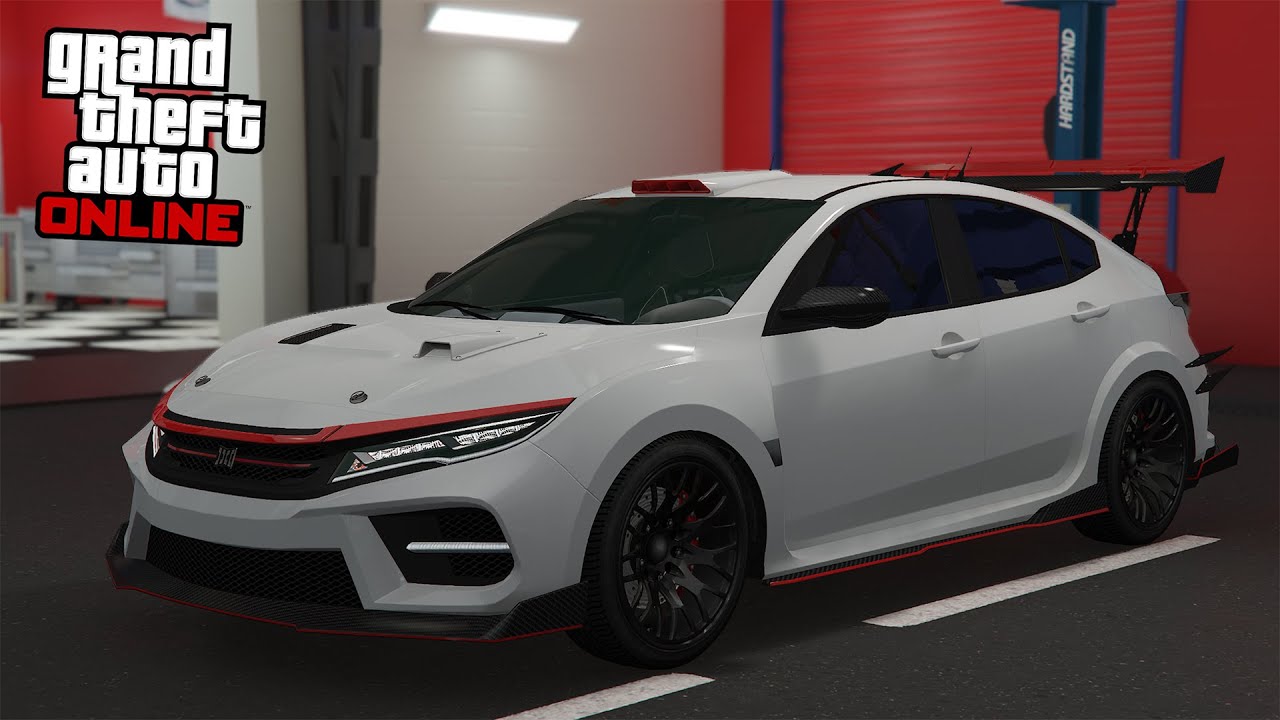 Dinka Sugoi (Honda Civic Type R FK8) - GTA 5 Online DLC Vehicle Customization
