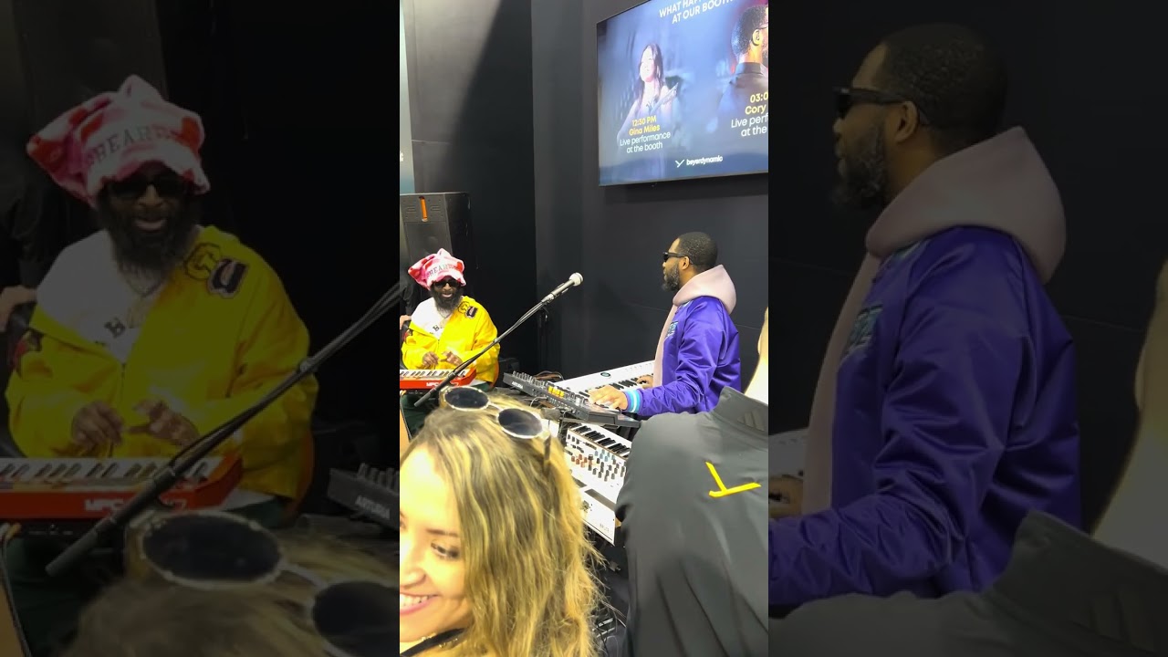 Cory Henry at Beyerdynamic - NAMM show 2025 pt3