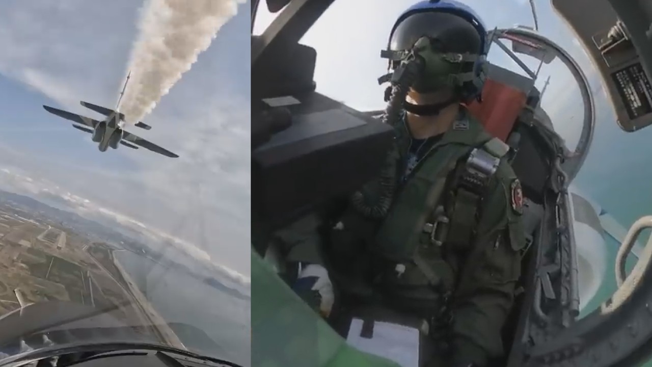 ”ブルーインパルス” スモークタイミング体験・耐Gスーツの秘密・コクピット目線・航空自衛隊の精鋭　基地内貴重映像・アクロバット展示飛行とパイロット萌えポイントも！BlueImpulse　山形鶴岡天神祭