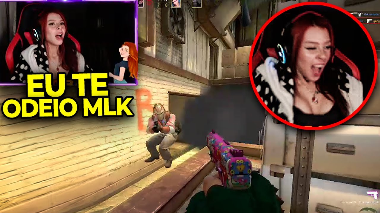 TELEI a LIVE dessa STREAMER e m4t3i ela só no CHOQUE! (ela tiltou demais 🤣)