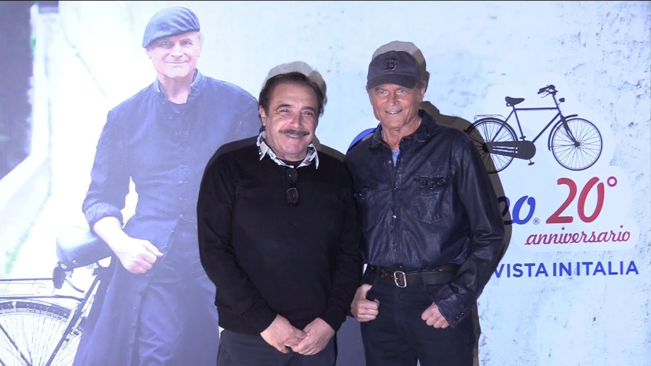 Il cast di Don Matteo festeggia i 20 anni della serie tv
