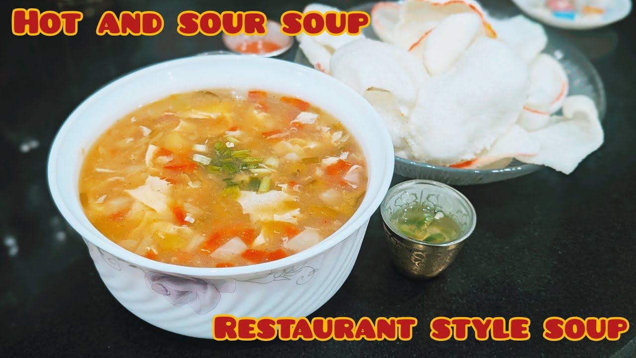 Chicken and vegetables soup  |  How to make soup in a very easy way | hot and sour soup | winters