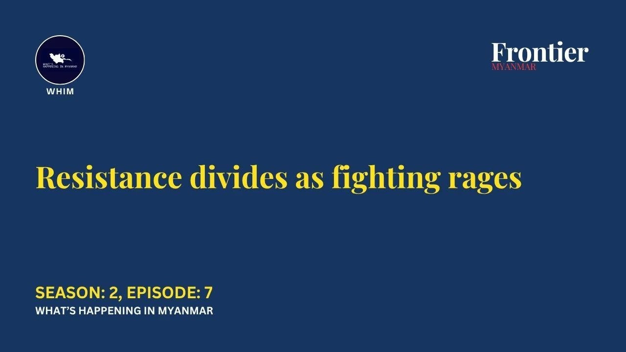Resistance divides as fighting rages