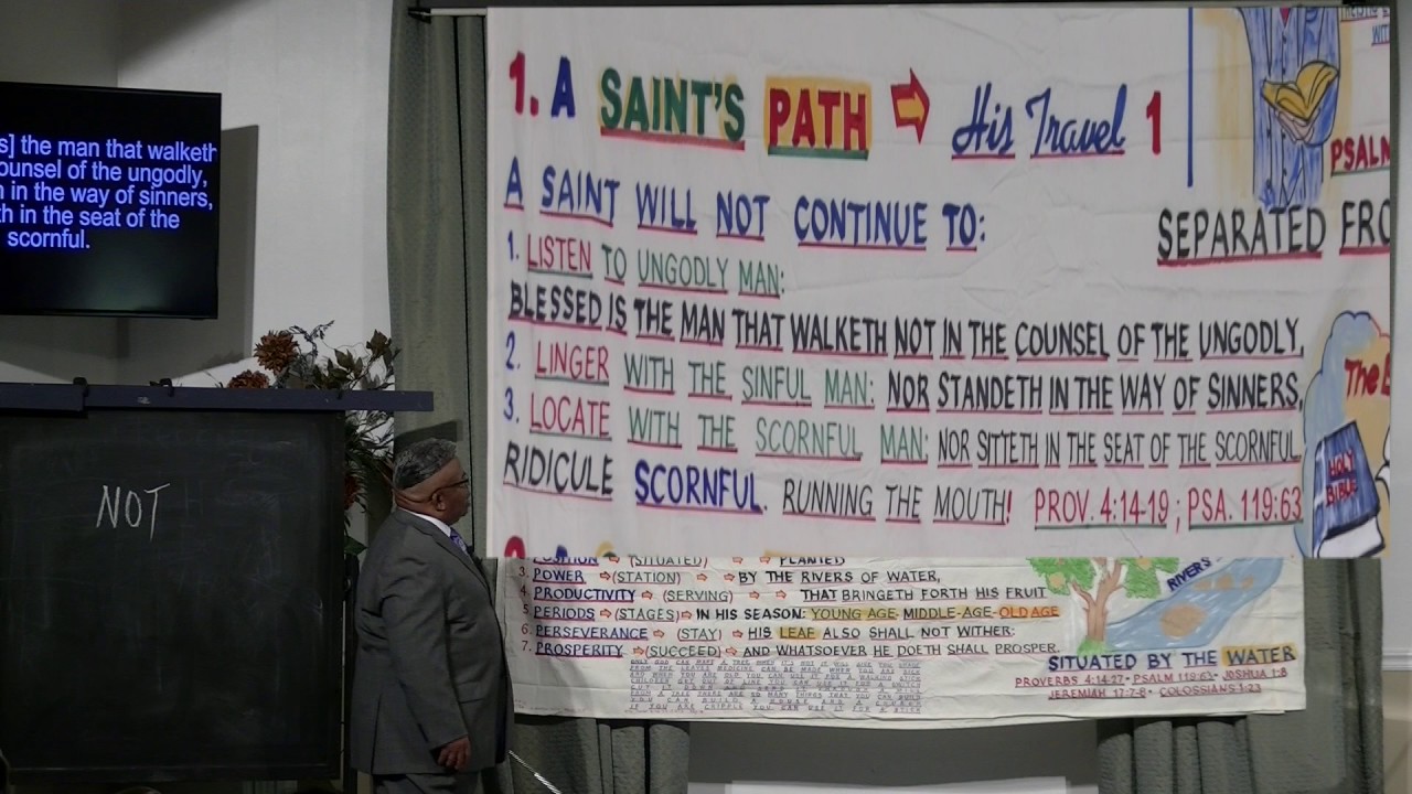 A PICTURE OF A SAINT
