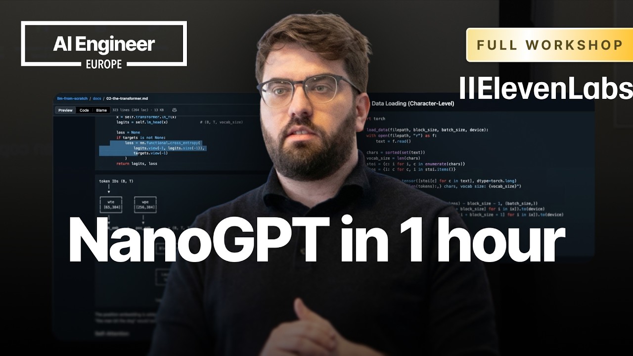 Training an LLM from Scratch, Locally &mdash; Angelos Perivolaropoulos, ElevenLabs