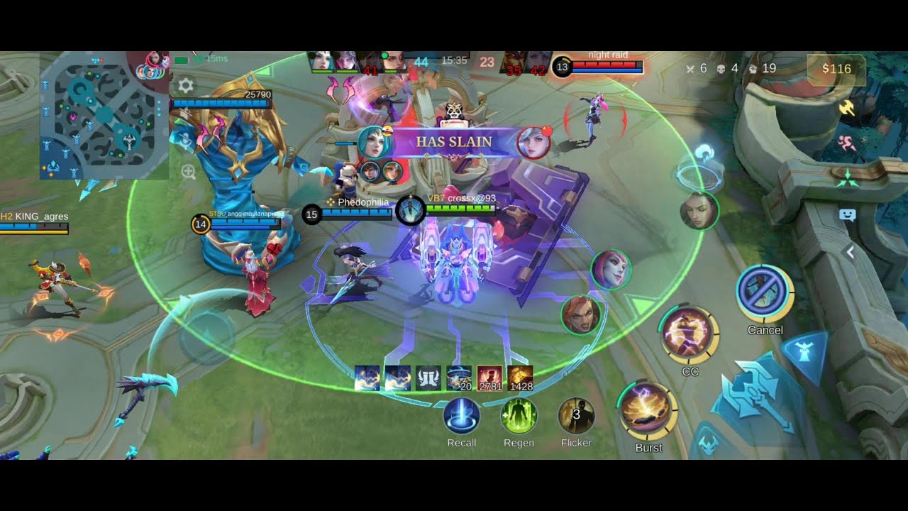 Coba Roam Edith di Mythic | Assist Deras, Damage Sakit, Darah Tebal, Auto MVP & WIN!