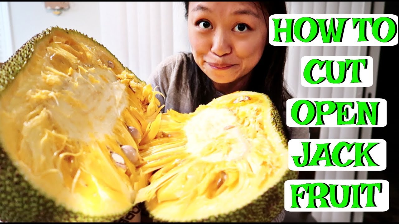 How to Cut Jackfruit Quickly & Easily - Easy Step by Step Instructions