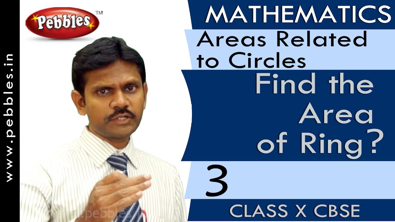 Find the Area of Ring? | Areas Related to Circles | Mathematics | CBSE Class 10