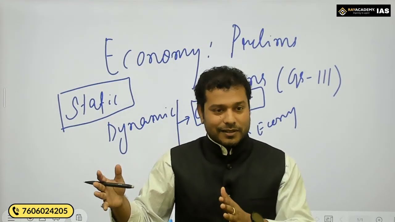 ECONOMICS preparation for COMPLETE BEGINNER for OPSC OAS  | Sankar Ray | Rayacademy IAS