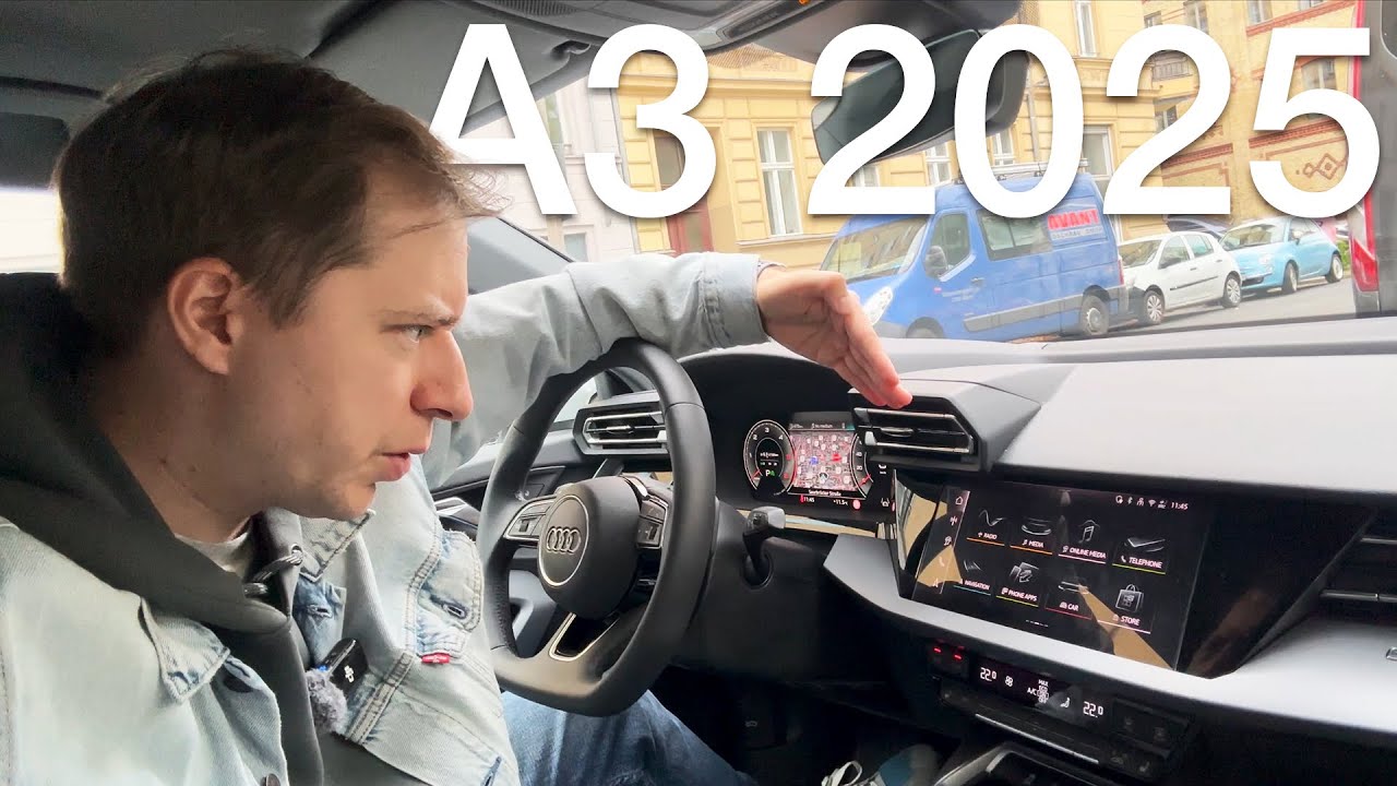 Audi A3 2025 - обзор всех функций и фишек автомобиля (Куда жать-то?)