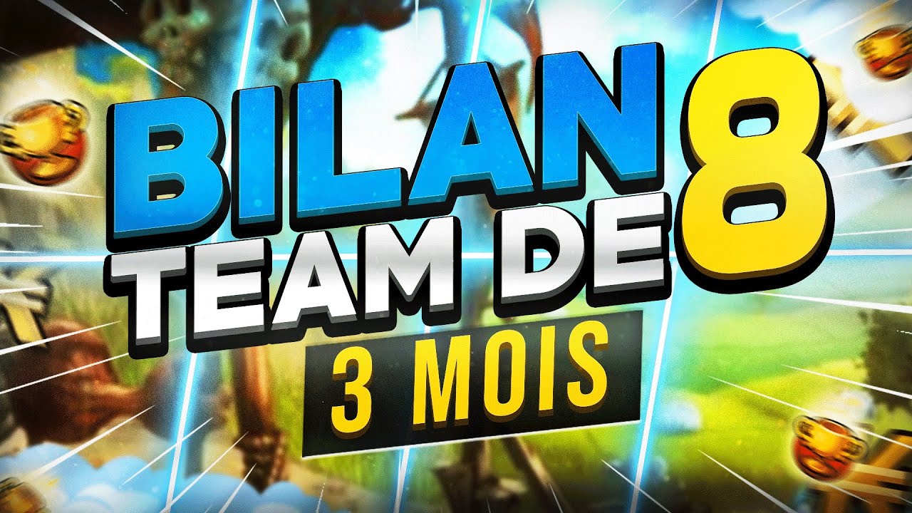 DOFUS | BILAN 3 MOIS EN TEAM DE 8
