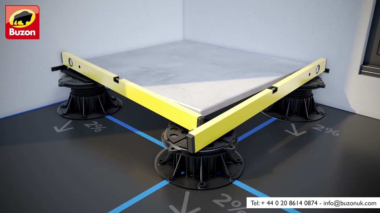 Buzon Adjustable Pedestal Systems - DPH Range
