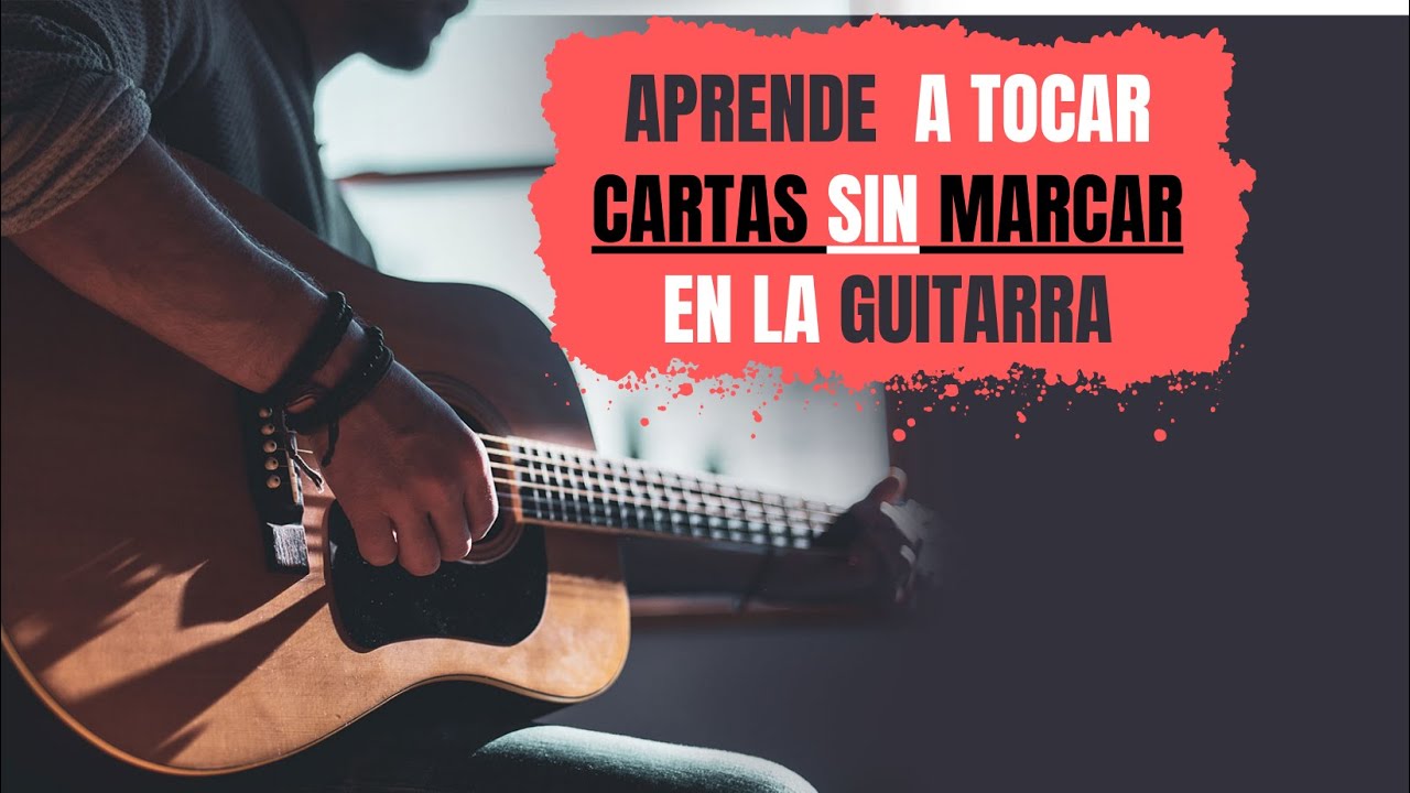 Tutorial de CARTAS SIN MARCAR para guitarra! #tutorial #guitarra #aprender #guitar
