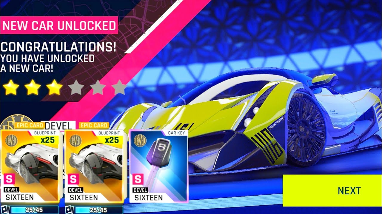 Asphalt 9 Unlocking Devel Sixteen + Pack Opening | Drive Syndicate 8 Complete