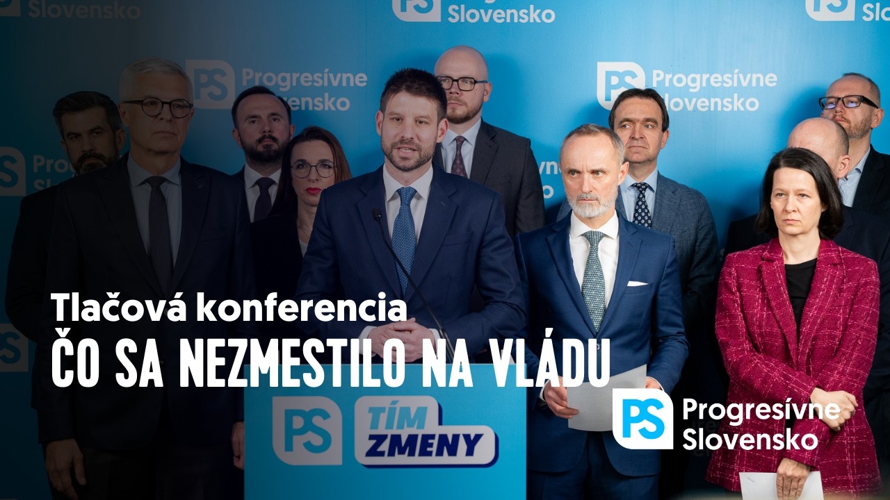 Tím zmeny: Čo sa nezmestilo na vládu | Tlačová konferencia PS, 4. marec 2026