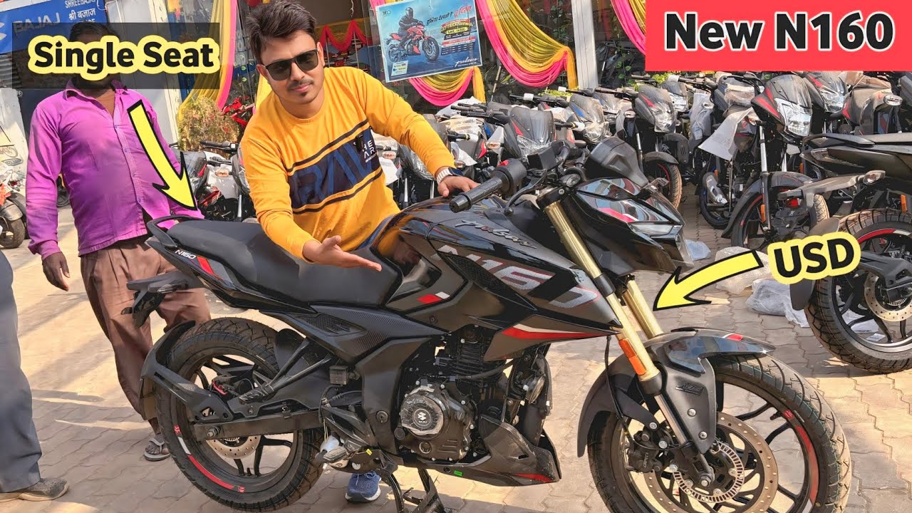 2026 Model Bajaj Pulsar N160 USD and Single Seat Review 🏍️ Value for Money Price Mileage Features