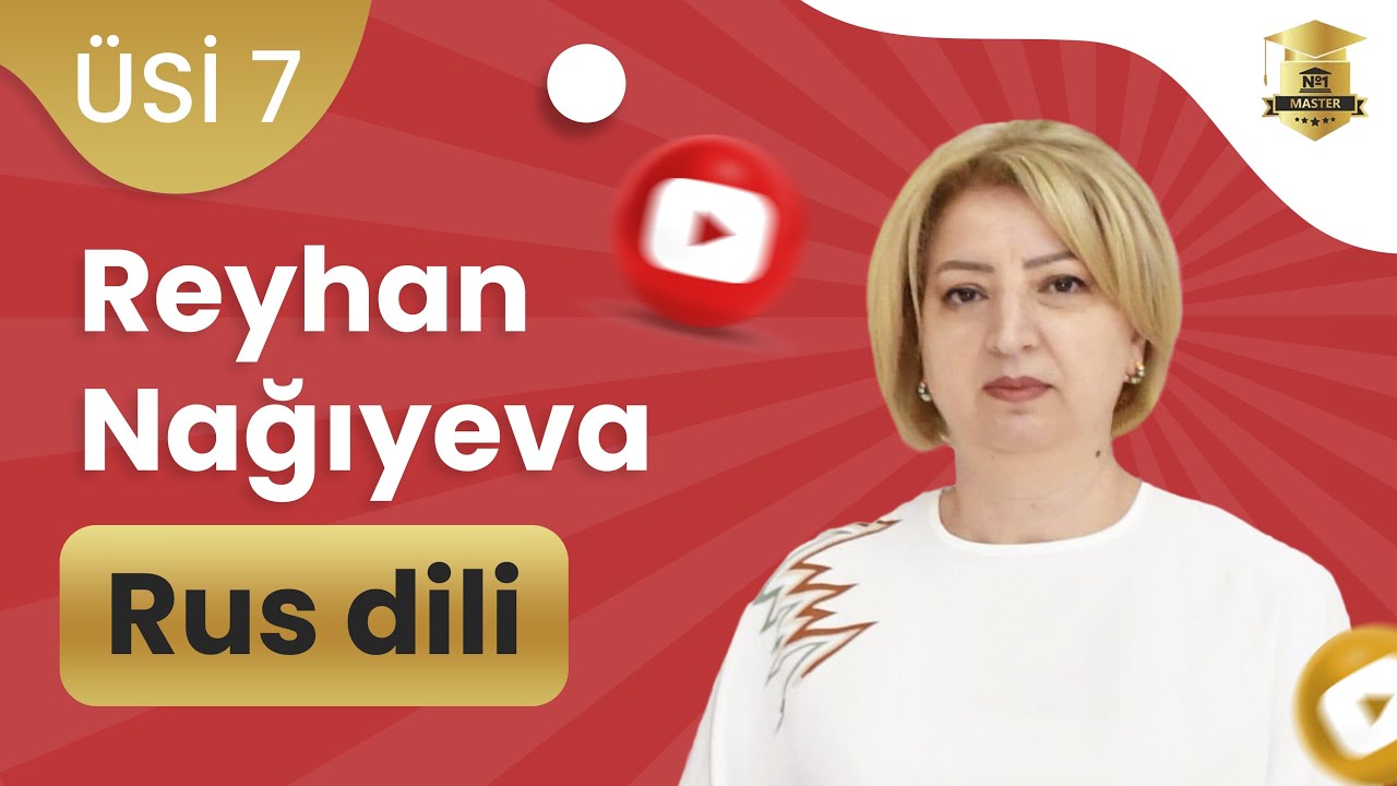 Ümumi Sınaq İmtahanı 7 (Magistratura II cəhd hazırlığı üzrə) Rus dili suallarının izahı