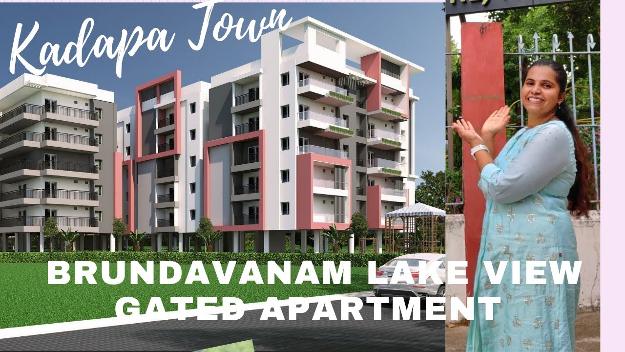 Brundavanam Lake View Apartment | Fully Gated Apartment |#trending #subscribe Apartment | KADAPA