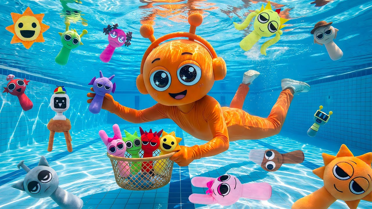 Oren Discovered Sprunki in an Abandoned Pool — What Happens Next?!