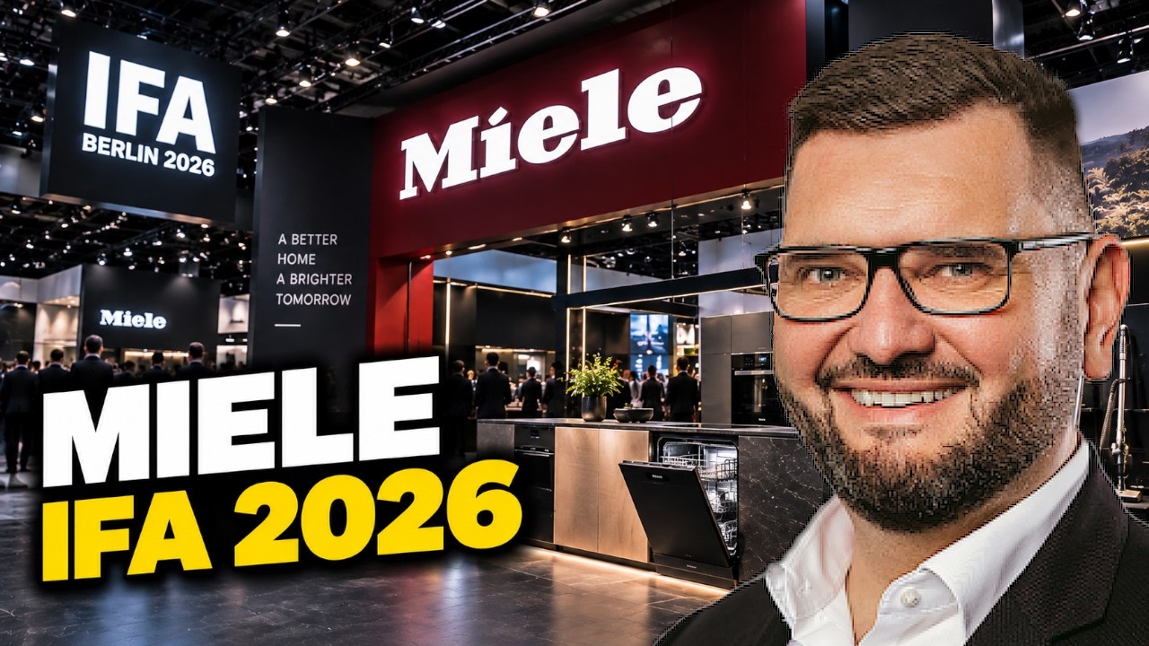 Raz Miele - zawsze Miele? IFA 2026! 😱 To AGD robi wrażenie!