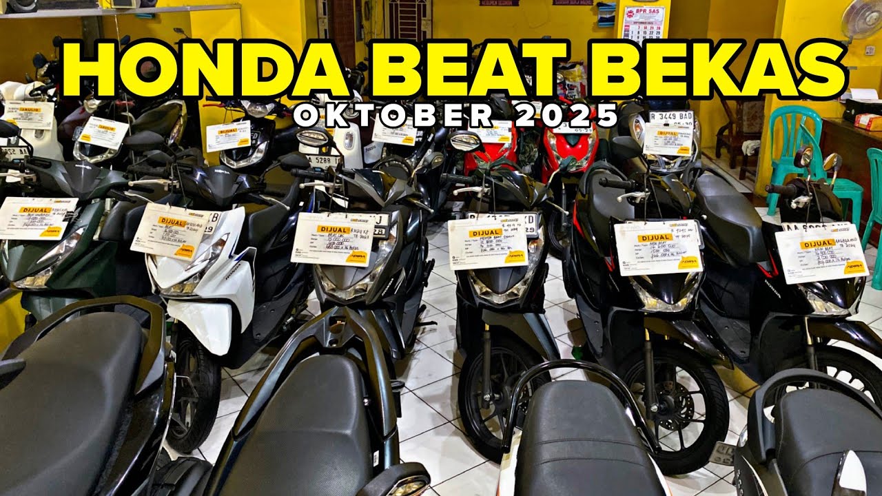 HARGA HONDA BEAT BEKAS OKTOBER 2025