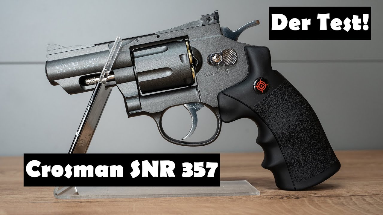 Crosman SNR 357 Co2 Revolver - Mein Test und Review