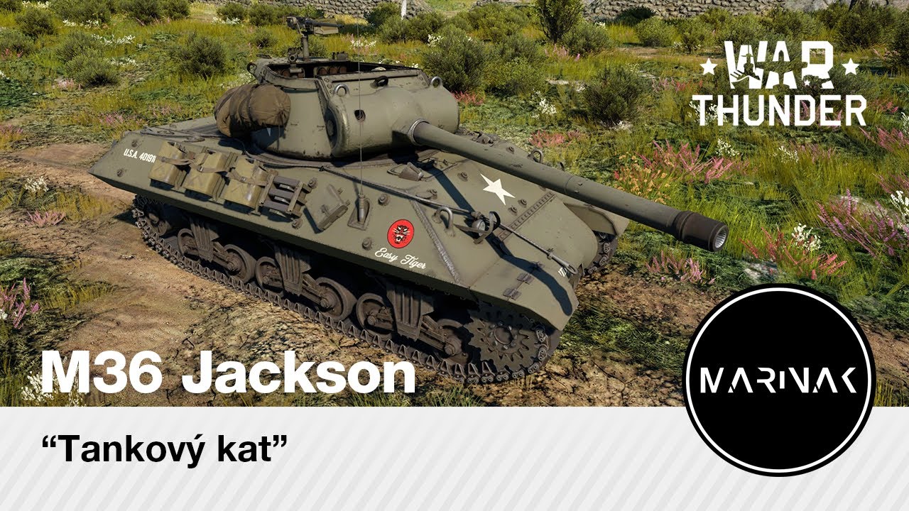 War Thunder CZ #285 │ M36 Jackson │ Tankov&yacute; kat