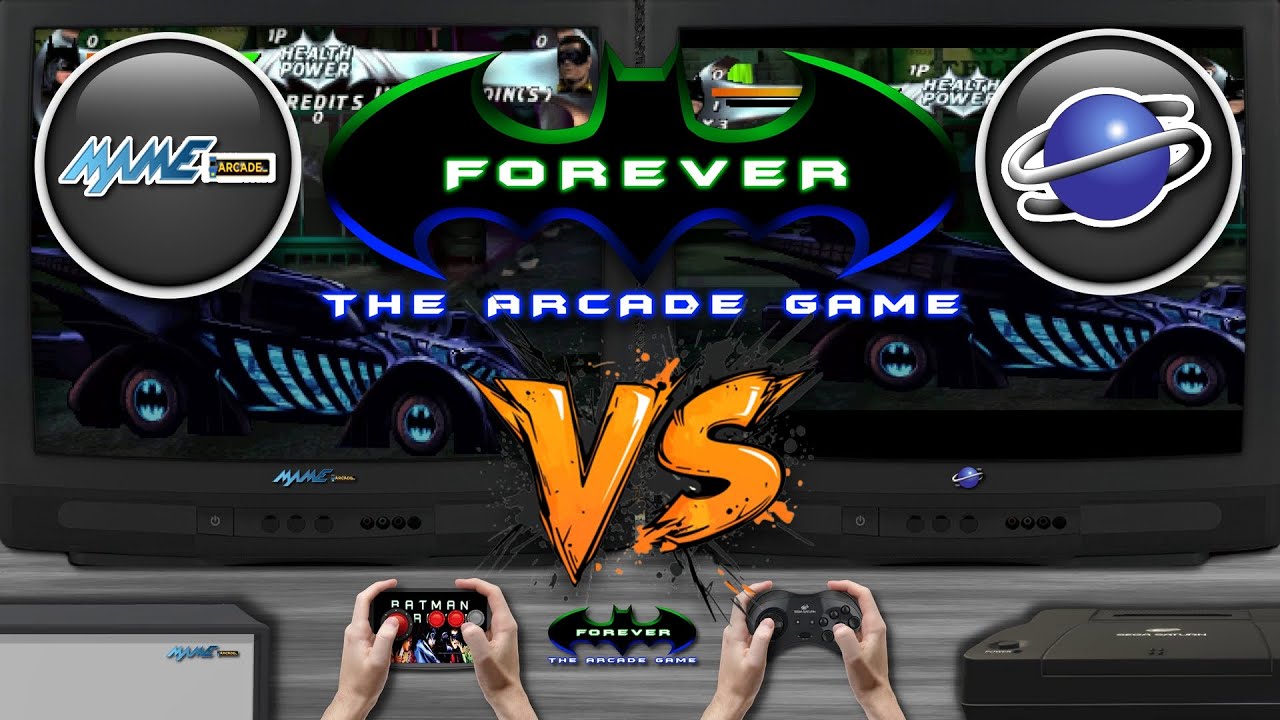 Batman Forever: The Arcade Game 🎮 Arcade vs Sega Saturn | Side-by-Side Showdown
