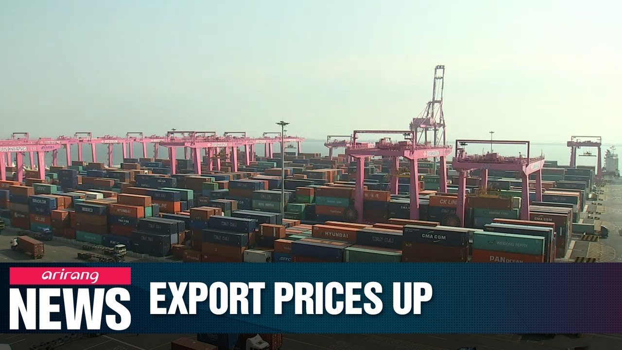 S. Korea's export prices rise for third consecutive month in April