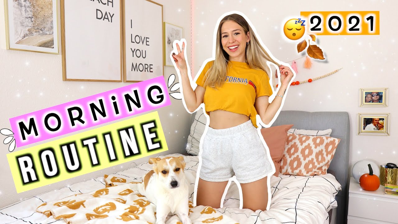 MORGEN ROUTINE 🍁Meine HERBST Morning Routine 2021 ✨ Cali Kessy