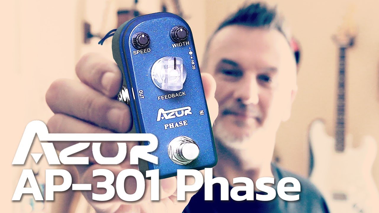 AZOR Guitar Pedal Phaser Pedal Demo and Review you deserve to have