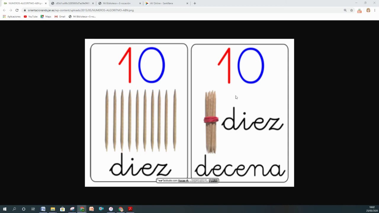 N&uacute;meros con 3 decenas