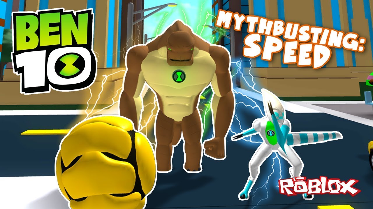 Ben 10 Secrets: WHO IS THE FASTEST ALIEN IN ROBLOX (Ben 10 Arrival Of Aliens) /w DefildPlays