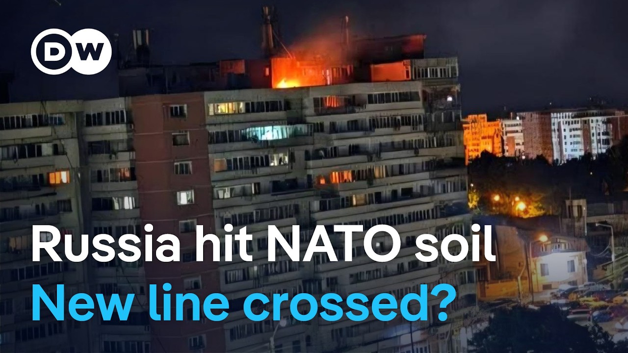 Russian drone crashes into Romanian apartment block - NATO's eastern flank under scrutiny | DW News
