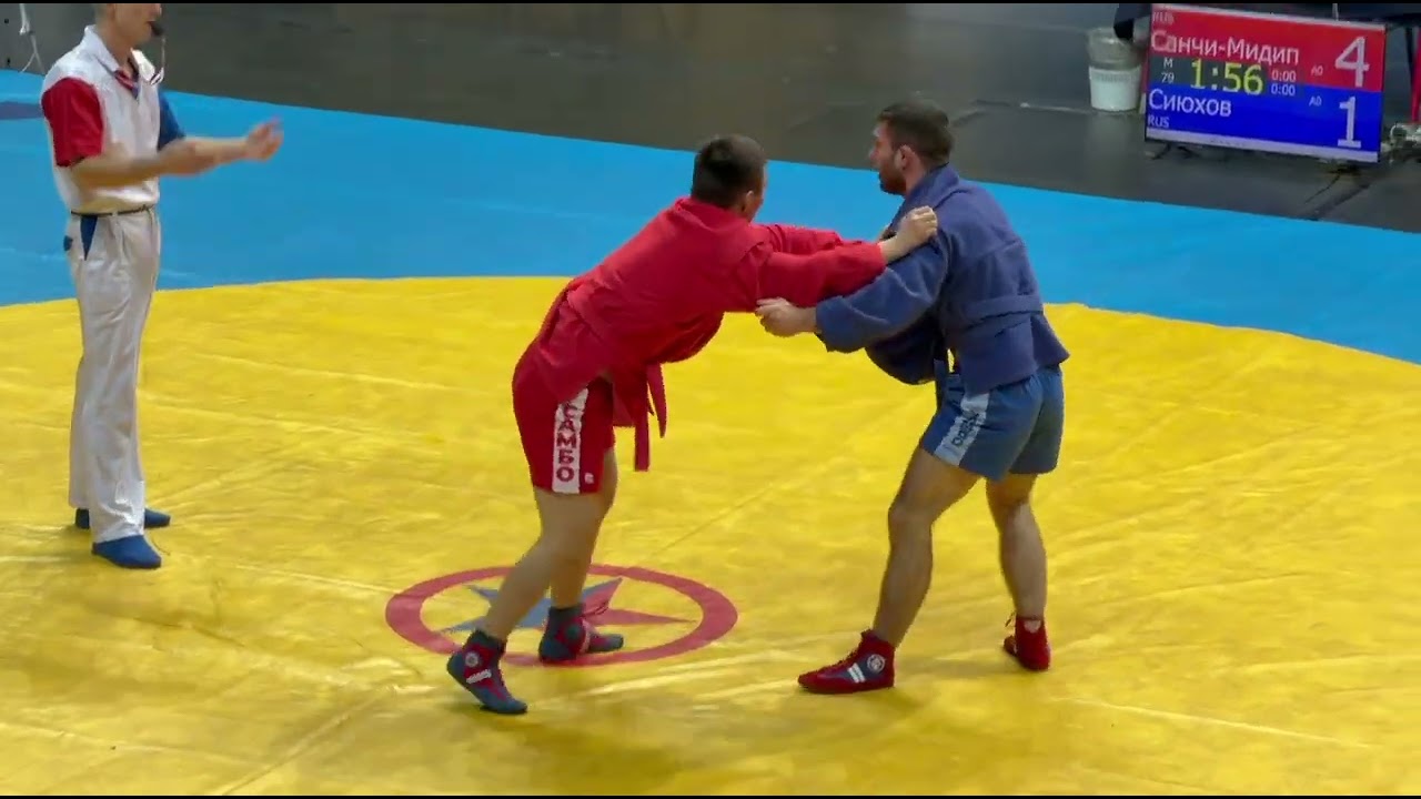 Спортивное самбо Россия Сиюхов Казбек 