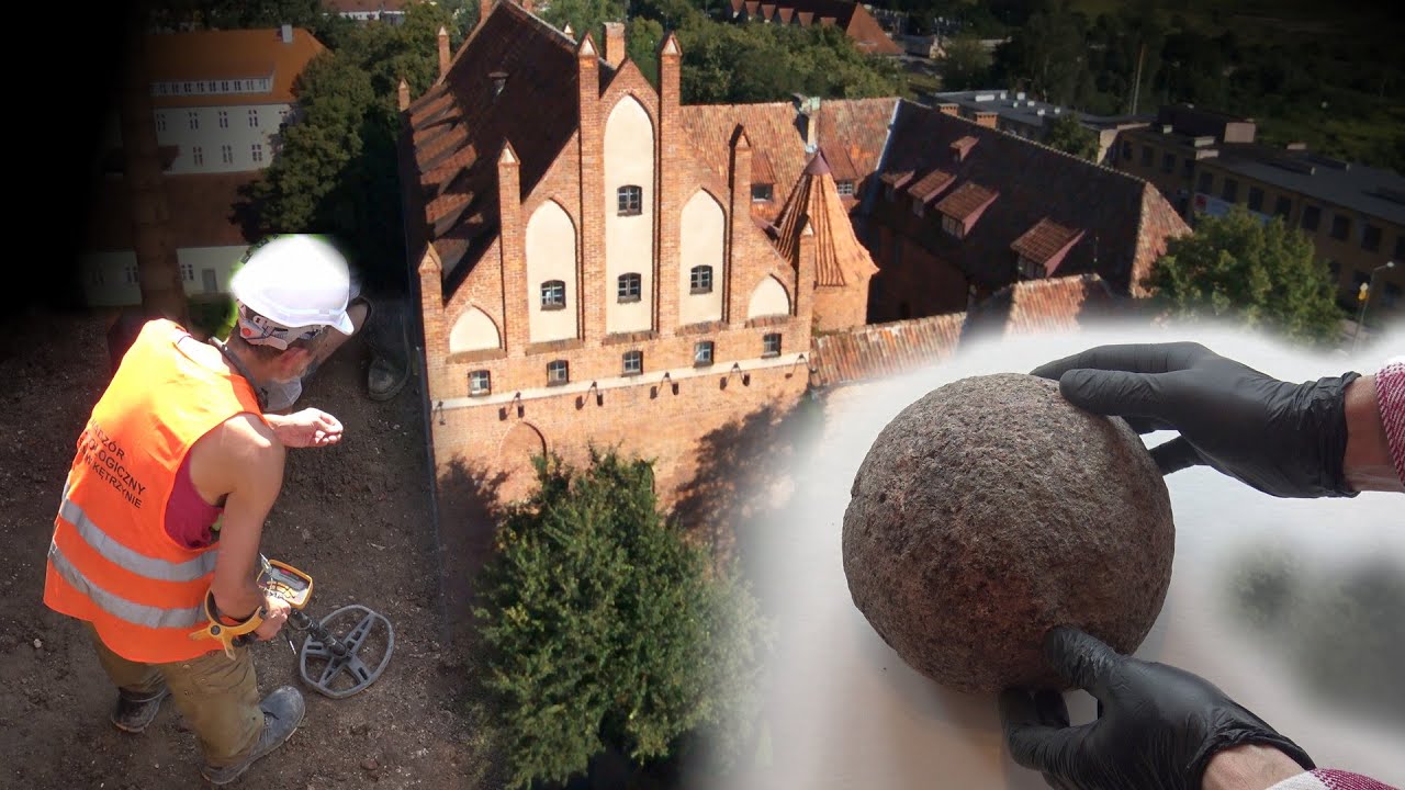 Odkrycia archeologiczne wokół zamku krzyżackiego w Kętrzynie