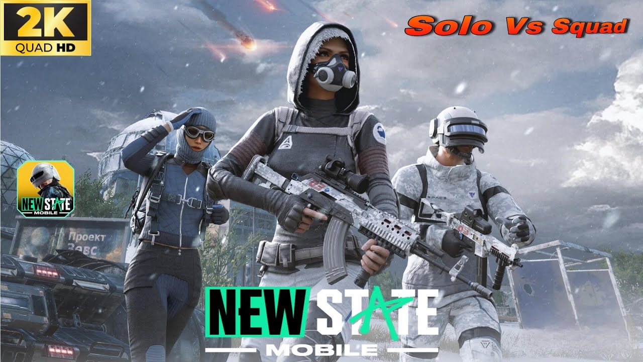 NEW STATE MOBILE | SOLO VS SQUAD | HOT DROP | ERANGLE 