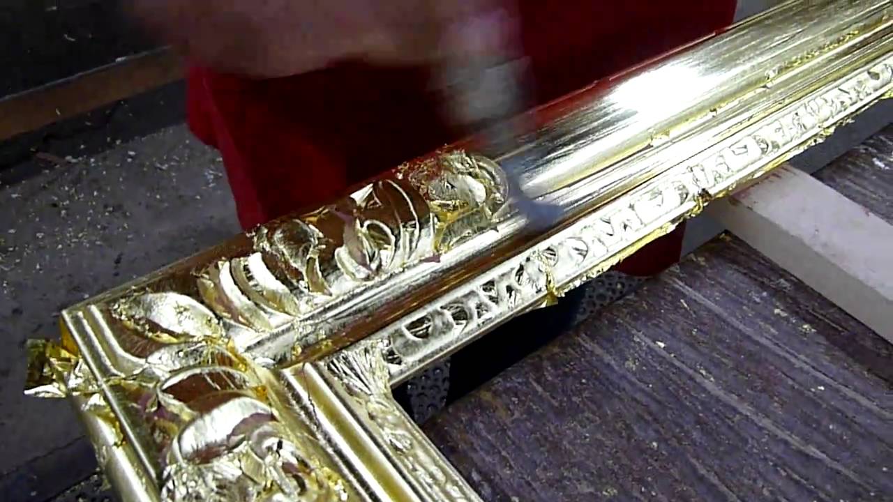 Burnishing Gold on Frame #C530 (HD)