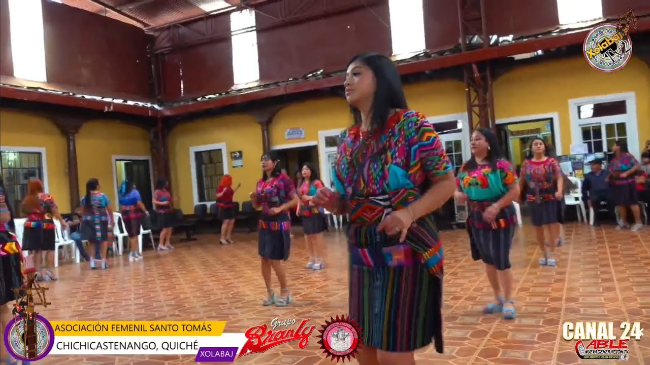 Ultimo Ensayo Del Convite Femenino 18 De Diciembre De Chichicastenango Ameniza Grupo Branly 2024