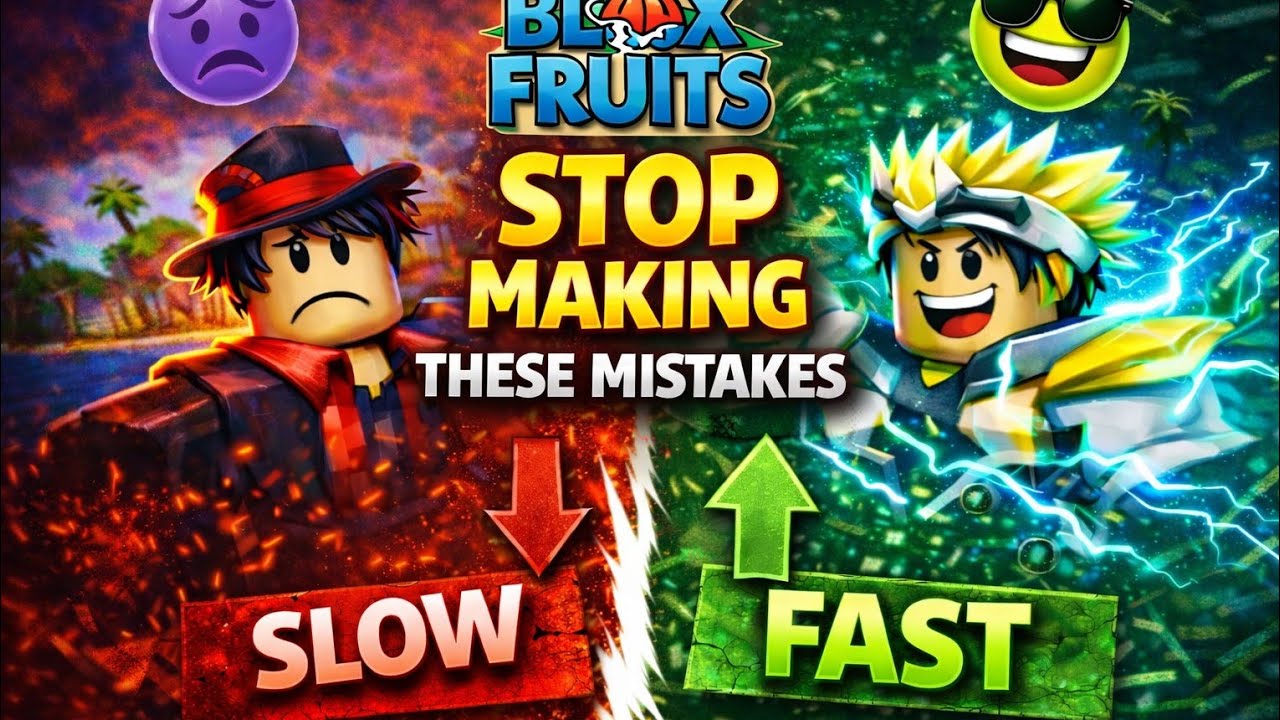  🚫 Top Beginner Mistakes in Blox Fruits (Avoid These!) 😬🔥