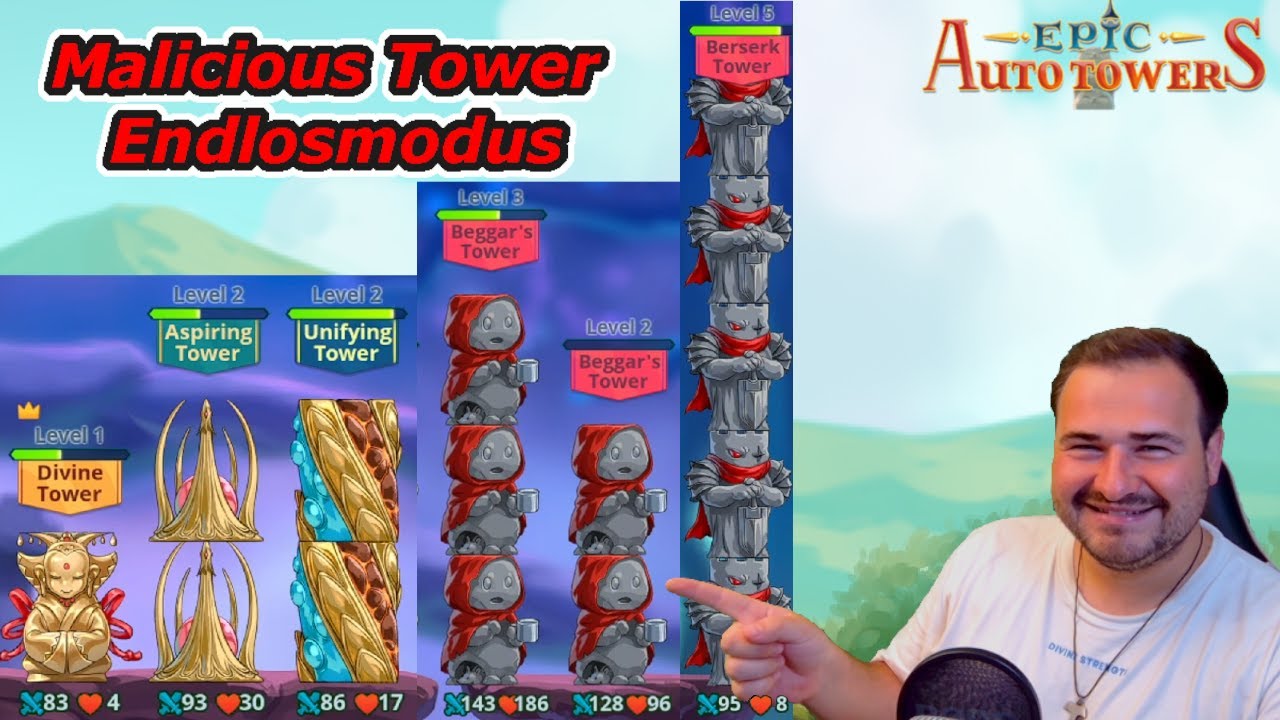 MALICIOUS TOWER im ENDLOSMODUS I Epic Auto Towers
