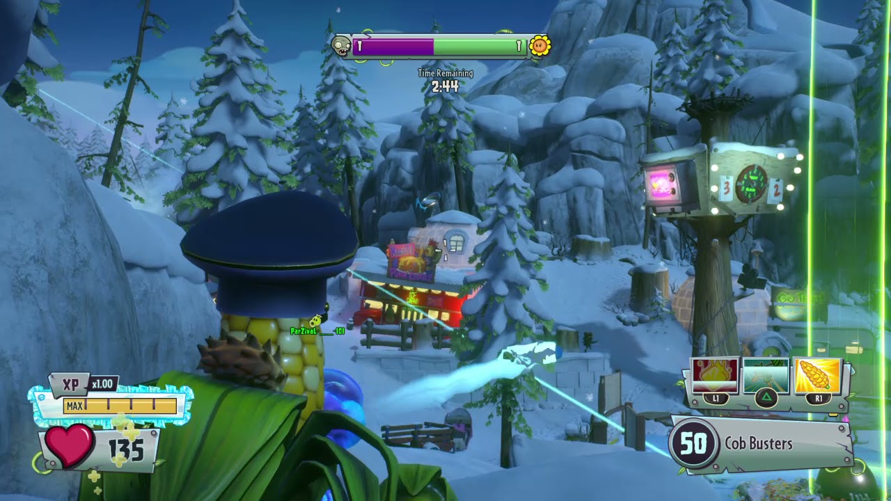 Plants vs Zombies Garden Warfare 2 Great white North Kernel Corn 116 Kills