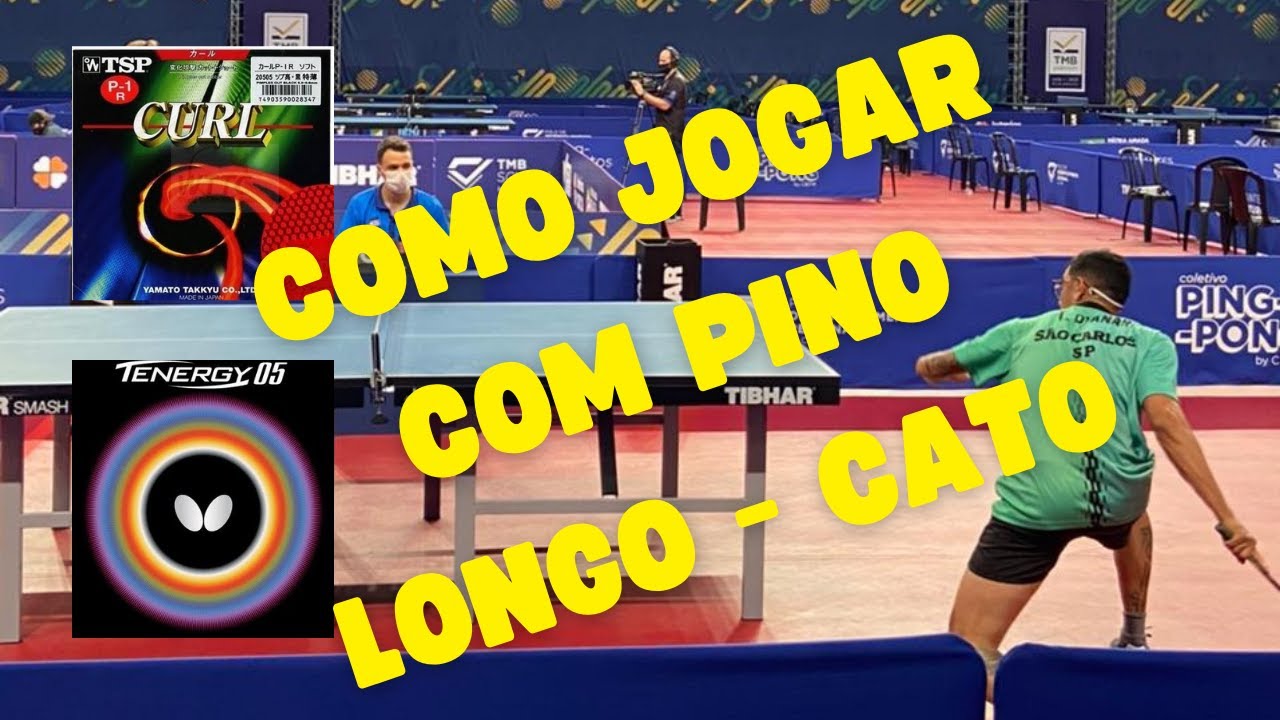 COMO JOGAR TENIS DE MESA COM PINO LONGO ESTILO DEFENSIVO - HOW TO PLAY LONG PIMPLE DEFENSIVE STYLE