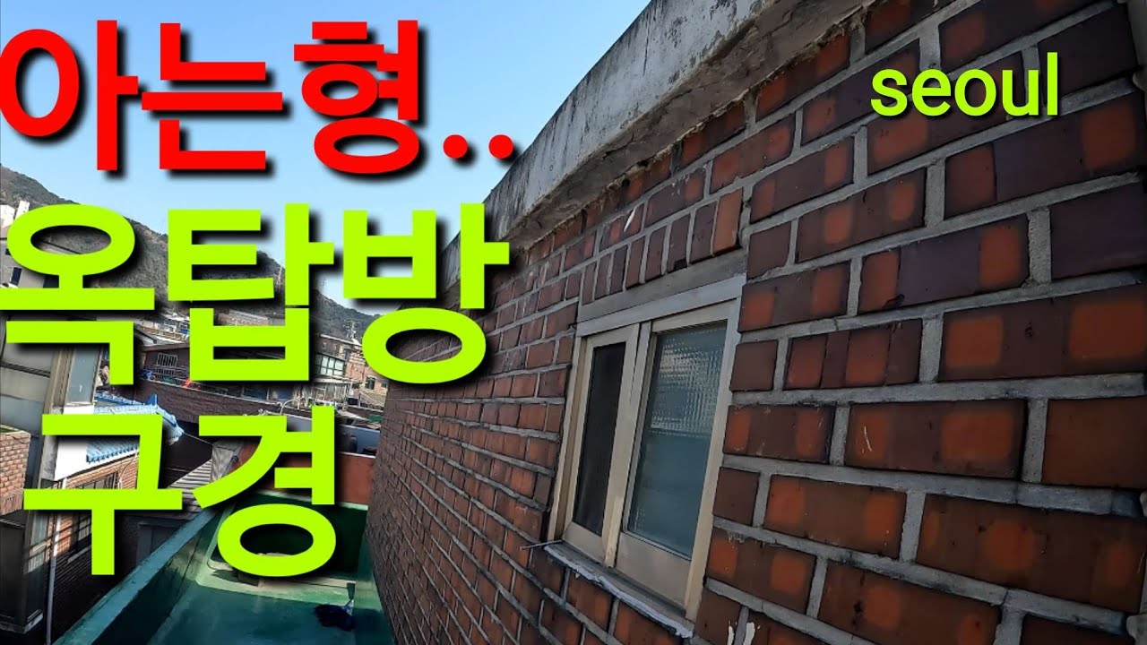 아는 형과 같이 필리핀 보홀 가기전에 들린 아는 형이 사는 옥탑방과 수영복 사러간 동묘시장
