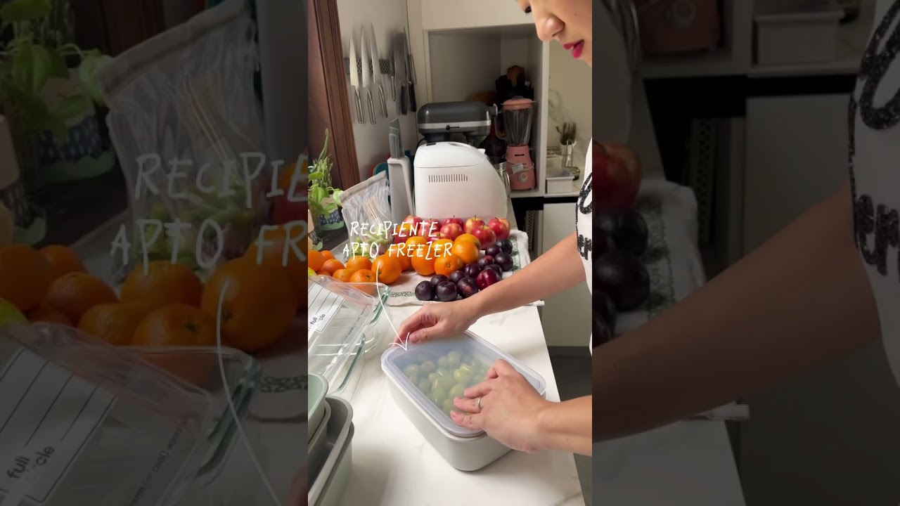 Sabías este tip para congelar las uvas…?🍇🤔